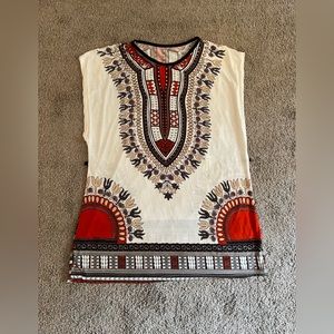 Cute patterned tunic